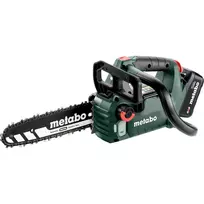 METABO MS 18 LTX BL 25 (601595900) SET belaidis pjūklas (žalia/juoda, Li-Ion akumuliatorius 4.0Ah 18V)