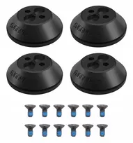 SUNNYLIFE 4x Motor Protective Covers for DJI Avata 2 Drone - Silicone Dustproof Scratch-resistant Anti-collision - Black