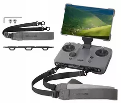 SUNNYLIFE Kaklo/Peties Diržo Laikiklis DJI RC Pro 2 Pultui – Juodas