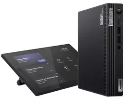 Lenovo ThinkSmart Tiny Kit vaizdo konferencijų rinkinys (ThinkSmart Controller, Core PC)