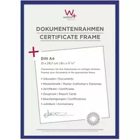 Walther New Lifestyle A4 nuotraukų rėmelis 21x29,7 cm mėlynas plastikinis KV130L