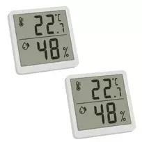 TFA 30.5059.02.02 Skaitmeninis termo-higrometras, 2 vnt. komplektas, baltas/sidabrinis