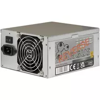Inter-Tech HA-600AA2-Rev 600W ATX maitinimo blokas - juodas, nemodulinis, 120mm ventiliatorius