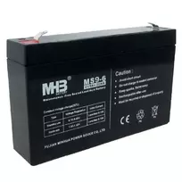 PowerWalker Battery MHB MS9-6 6V 9Ah sandarus švino rūgšties akumuliatorius UPS sistemoms