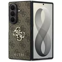 Guess Big 4G Logo dėklas Samsung Galaxy Z Fold 8 Ultra - rudas