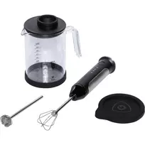 Graef MS 202 indukcinis pieno plaktuvas - 200 ml plakimui / 350 ml kaitinimui, nerūdijantis plienas, sidabrinis