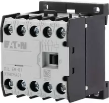 Eaton DILEM-01-G mini kontaktoriai, 3 poliai, 1 NC, 24 V DC ritė, 4 A AC-3