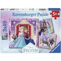 Ravensburger Disney Frozen 2 vaikų dėlionės rinkinys - 3x49 dalių