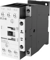 Eaton DILM32-10 galios kontaktoriai, 3 polių, 32 A, 230 V AC 50 Hz / 240 V AC 60 Hz ritė, 1 NO pagalbinis kontaktas