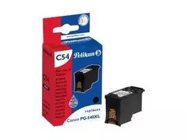 Pelikan perdirbta juoda rašalo kasetė, skirta Canon PG-540XL (21 ml, 600 puslapių)