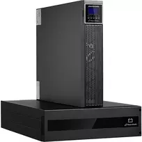 PowerWalker VFI 6000 RTG PF1 6000 VA Online dvigubos konversijos UPS - stelažinis/ant grindų, 2x IEC C19 lizdai, gryno sinuso banga