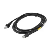 Honeywell CBL-500-300-S00-07 USB maitinimo laidas, 3 m, juodas, A tipo į B tipą, 5V