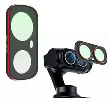 Sunnylife LU-FI232-D magnetinis Black Mist 1/4 filtras, skirtas Insta360 Luna Ultra