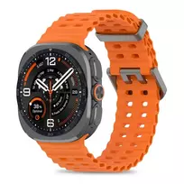 Tech-Protect Iconband Pro dirželis, skirtas Samsung Galaxy Watch Ultra 1/2 47mm, oranžinis