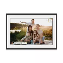 DENVER PFF-1019 10,1 colio FRAMEO HD Wi-Fi skaitmeninis nuotraukų rėmelis su 3 keičiamais rėmeliais (juodas, baltas, medžio)