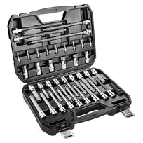 NEO TOOLS Torx antgaliai 1/2, 38 dalių rinkinys