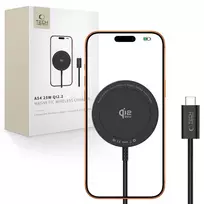 TECH-PROTECT A54 Magnetinis belaidis MagSafe įkroviklis 25W Qi2.2 juodas