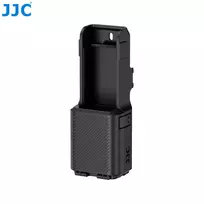 JJC PC-OP4H 2-in-1 magnetinis apsauginis dėklas ir laikiklis, skirtas DJI Osmo Pocket 3 / 4, juodas