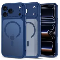 TECH-PROTECT MagPeak MagSafe dėklas, skirtas iPhone 17 Pro Max / 18 Pro Max, matinis tamsiai mėlynas