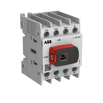 ABB OTOT16G1-4BSN2Plus 16 A 4 polių priekinio valdymo apkrovos pertraukiklis su juoda rankena