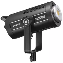 Godox SL200III 200W dienos šviesos LED vaizdo šviesa su Bowens laikikliu, 5600K, CRI 96+, TLCI 97+, programėlės valdymu, tyliu ventiliatoriumi, 11 FX efektų