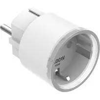 Jackery x Shelly Smart Plug Pro Wi-Fi energijos stebėjimo išmanusis kištukas, 16A, 3680W, Alexa ir Google Assistant, baltas