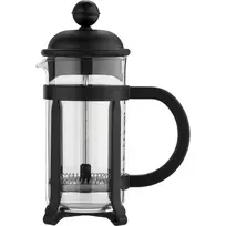 Bodum PRESS JAVA French Press kavos virimo aparatas, 0,35 l, 3 puodeliai, juodas