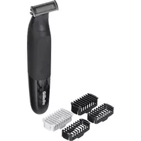 Gillette Fusion One Hybrid skustuvas ir trimeris, juodas