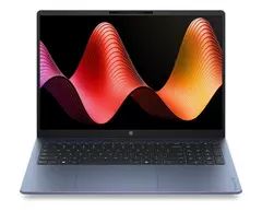 HP OmniBook 3 16 colių 2K OLED nešiojamas kompiuteris - Intel Core 5 120U, 16GB RAM, 512GB SSD, be OS, tamsiai mėlynas