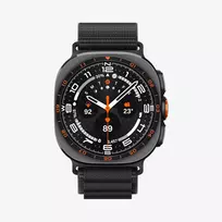 Spigen WBF1 juosta, skirta Samsung Galaxy Watch Ultra 1/2 2024-2026 (47 mm), juoda