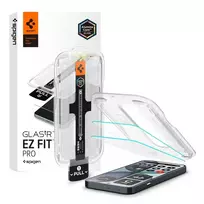 SPIGEN GLAS.tR EZ Fit Pro AC HD 2 vnt. grūdinto stiklo apsauga ekranui, skirta Nothing Phone (2a) – skaidri