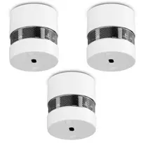 Alecto SD1020 3x Mini dūmų detektorius su 10 metų baterija