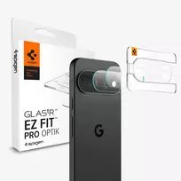 Spigen Optik Pro Glas.tR EZ Fit fotoaparato apsauga 2 vnt. Google Pixel 11, skaidri