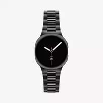 Spigen Modern Fit 316L nerūdijančio plieno dirželis, skirtas Samsung Galaxy Watch 8 / 9 / Classic (40 / 44 / 46 mm), juodas