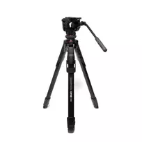 Manfrotto MKONEVA-500X hibridinis foto-vaizdo trikojis su skysčio galvute, 5 sekcijų aliuminio kojos, užveržiamieji fiksatoriai, greitoji kolona, nešiojimo krepšys