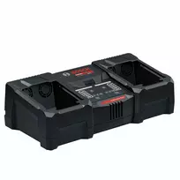 Bosch EXAL18V2-320 (C) dviejų lizdų greitasis įkroviklis 18V Li-ion baterijoms, 16A, Active Air Cooling, Bluetooth-ready