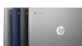 HP Chromebook 14a-nm0110ng 14 colių FHD IPS nešiojamasis kompiuteris su Kompanio 540 MT8189, 4GB RAM, 64GB SSD ir ChromeOS
