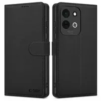 Tech-Protect piniginė-dėklas Xiaomi Redmi 17 4G / 5G, juodas