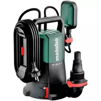 Metabo KP 160-35 SF kombinuotas panardinamasis/slėginis siurblys 500 W, 16000 l/h, 7,5 m, 35 mm dalelės, 10 m kabelis, juodas/žalias 601792000