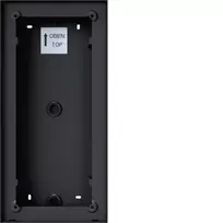 Hager REW407X ant sienos tvirtinamas korpusas Intercom Mono, 2/3/4 mygtukų, antracito spalvos