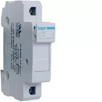 Hager LU501 saugiklių skyriklis 1P 32A 690V UL cilindriniams 10x38mm