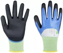Honeywell CoreShield Double apsauginės pirštinės nuo įpjovimų, 6 dydis, pilkos/juodos, 1 pora 23-0D23W/06