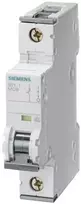 Siemens SENTRON 5SY4101-6 automatinis grandinės pertraukiklis 1 A, 1 polių, B charakteristikos, 6 kA, 230/400 V AC