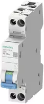 Siemens 5SY17044 SENTRON 5SY miniatiūrinis automatinis jungiklis, 1 polių, C, 4 A, 72 V DC, 10 kA, plombuojamas