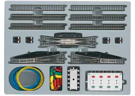 Märklin 08194 H0 C-Track iešmų ir atšakos pratęsimo rinkinys