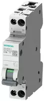Siemens SENTRON 5SL6010-6 automatinis grandinės pertraukiklis, 1P+N, C10, 230V, 6kA