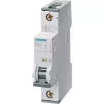 Siemens SENTRON 5SY5 automatinis jungiklis, 1 poliaus, C, 16 A, 230/400 V AC, 10 kA (5SY5116-7)