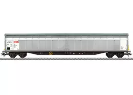 Märklin 48057 H0 DSB didelės talpos stumdomų sienelių vagonas Habbins V epocha AC