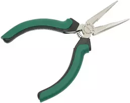 BRÜDER MANNESMANN GREEN LINE adatinės replės, 125 mm, tiesios, įrankių plieno, žaliai/juodos rankenos M 1070-4