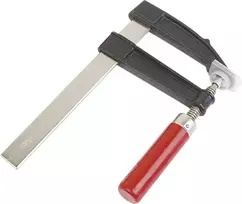 Brüder Mannesmann F formos spaustuvas 910-500, 500 mm suspaudimo plotis, 120 mm gylis, plieninė juosta, kaliojo ketaus žandikauliai, mėlynas/sidabrinis